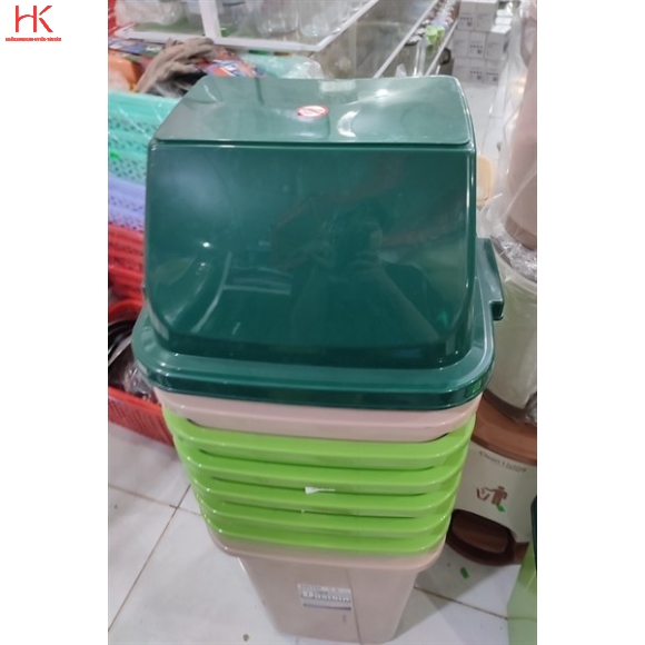 THÙNG RÁC NẮP LẬT LỚN DUY TÂN