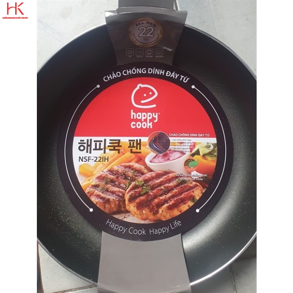 Chảo chống dính Happycook đáy từ 22cm