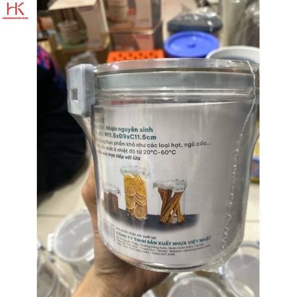 HỘP ĐỰNG ĐỒ KHÔ 800ML HOKORI