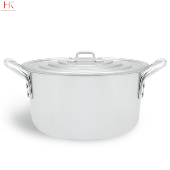 NỒI NHÔM XI BÓNG 22 CM KIM HẰNG