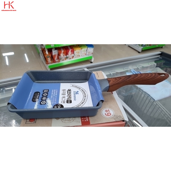 LD\- CHẢO ĐÚC TRỨNG VÂN ĐÁ 15X18CM 1518IH