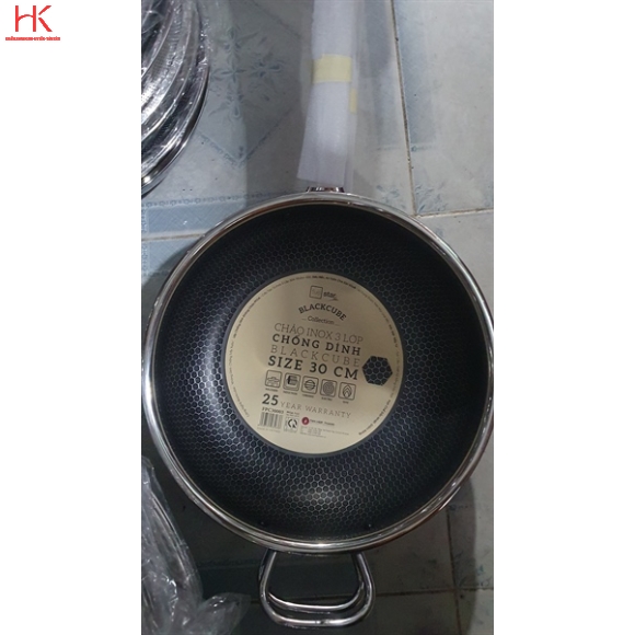 CHẢO FIVESTAR 3 LỚP TỔ ONG 30CM