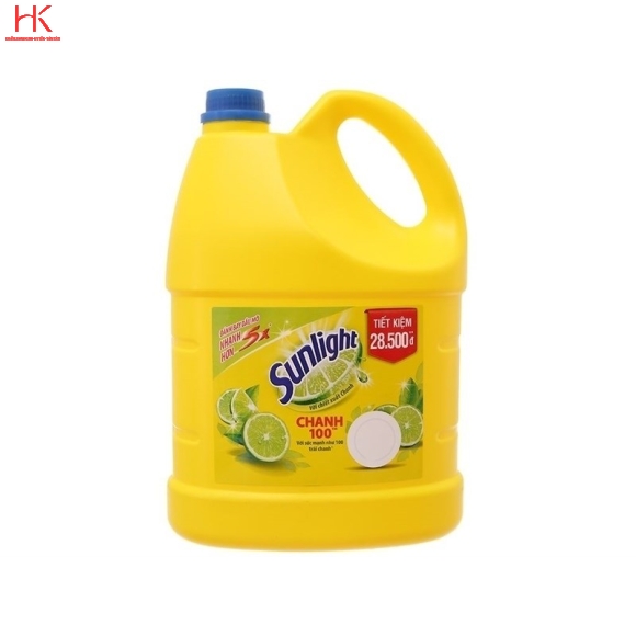 Nước Rửa Chén Sunlight Hương Chanh 3\.6kg