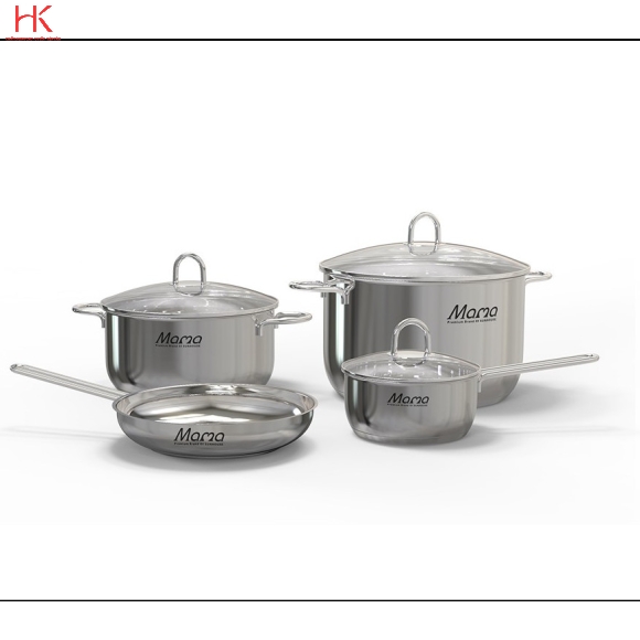 BỘ NỒI INOX CAO CẤP SUNHOUSE MAMA MMB2021