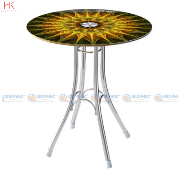 Bàn kiếng DELI 6 tấc chân Eiffel